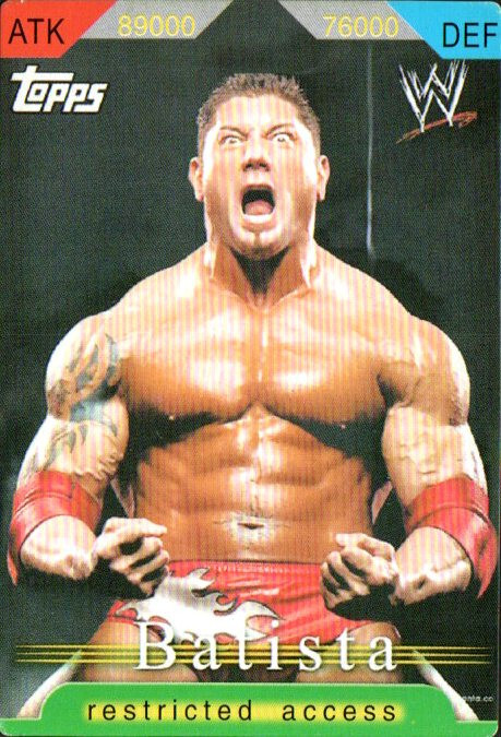 2006 Konami Insider Topps WWE Restricted Access Card Game