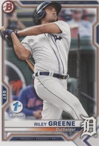 2021 Bowman 1st Edition - Riley Greene #BFE-4
