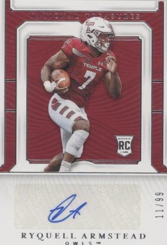 2019 Panini National Treasures Collegiate Ryquell Armstead #169