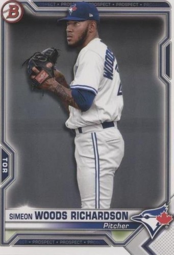 2021 Bowman - Simeon Woods Richardson #BP-95