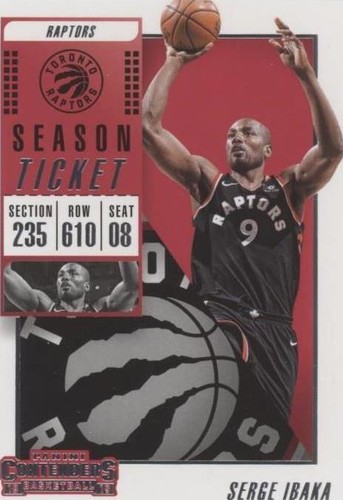 2018-19 Panini Contenders - Serge Ibaka #19