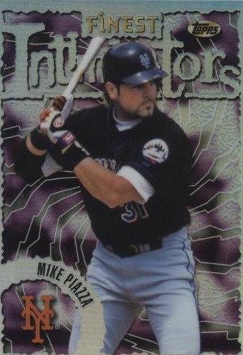 2016 Topps Finest - Mike Piazza #96FI-MP