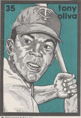 1984 O'Connell & Son Ink Series 1 - Tony Oliva #35