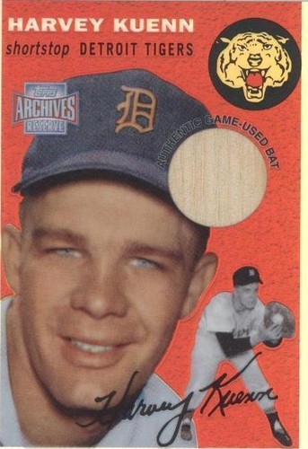 2001 Topps Archives Reserve - Harvey Kuenn #ARR47