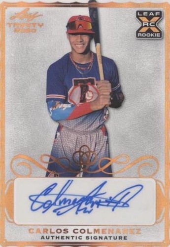2020 Leaf Trinity - Carlos Colmenarez #A-CC1