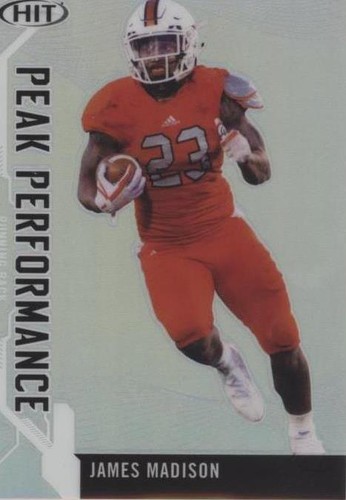 2019 Sage Hit Premier Draft James Madison #PK-JM2