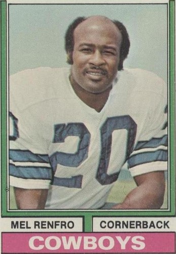 1974 Topps Mel Renfro #106
