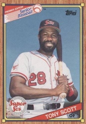 1989-90 Topps Senior Professional Baseball Association - Tony Scott #91