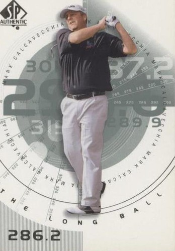 2002 SP Authentic - Mark Calcavecchia #82SPA
