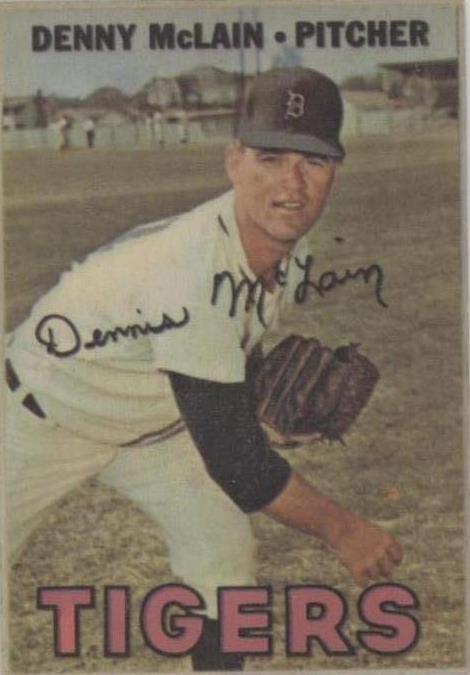 1967 Topps Venezolano - Denny McLain #261