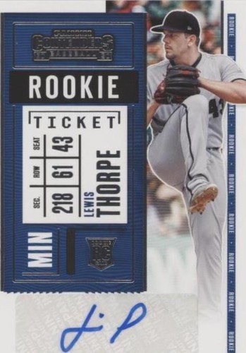 2020 Panini Contenders - Lewis Thorpe #155