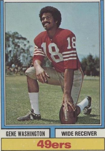 1974 Topps Gene Washington #46