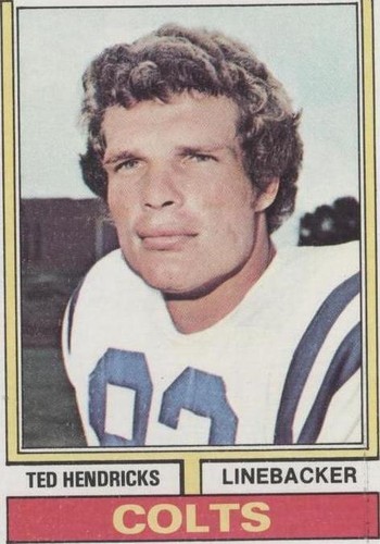 1974 Topps Ted Hendricks #385