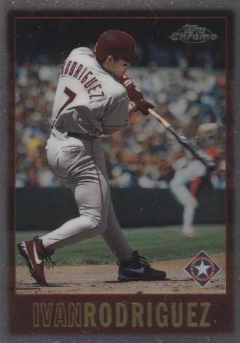 1997 Topps Chrome - Ivan Rodriguez #114