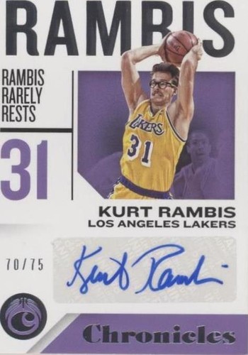 2018-19 Panini Chronicles - Kurt Rambis #CS-KR