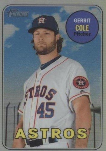 2018 Topps Heritage High Number - Gerrit Cole #THC-715