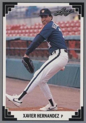 1991 Leaf - Xavier Hernandez #462