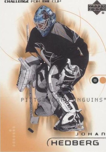 2001-02 Upper Deck Challenge for the Cup - Johan Hedberg #69