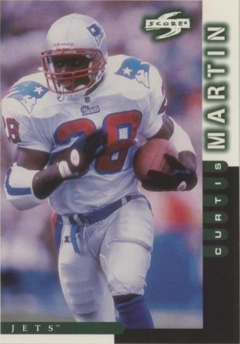 1998 Score Curtis Martin #206