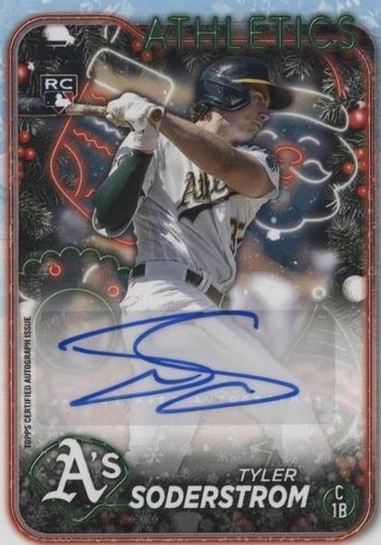 2024 Topps Holiday - Tyler Soderstrom #HAC-TS