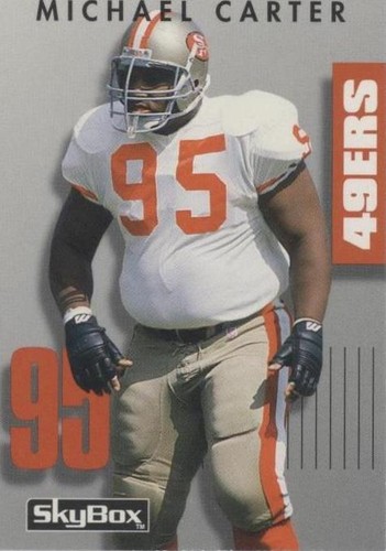 1992 Skybox Primetime Michael Carter #306