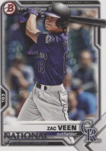 2021 Topps NSCC National Convention - Zac Veen #47