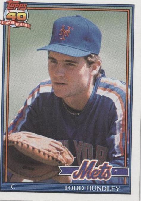 1991 Topps - Todd Hundley #457