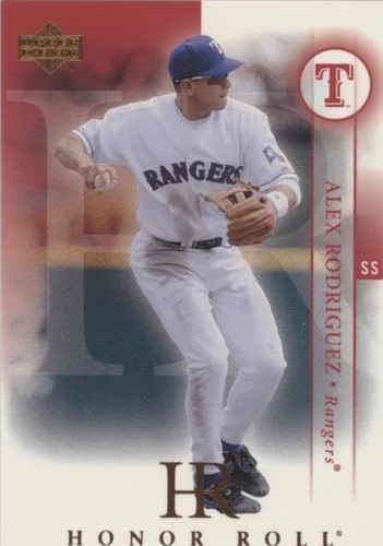 2003 Upper Deck Honor Roll - Alex Rodriguez #4