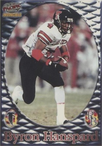 1997 Pacific Invincible Byron Hanspard #44