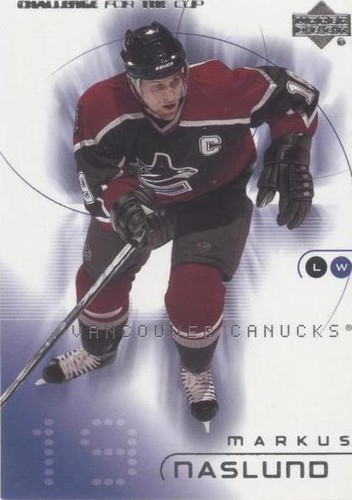 2001-02 Upper Deck Challenge for the Cup - Markus Naslund #86