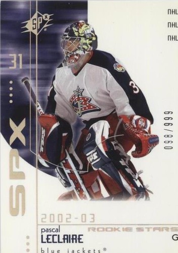 2002-03 SPx - Pascal Leclaire #176