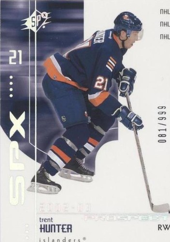 2002-03 SPx - Trent Hunter #117