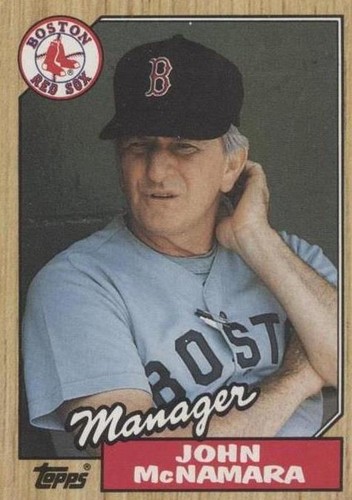 1987 Topps - John McNamara #368