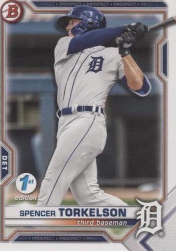Spencer Torkelson 2020 Bowman Draft 1st Edition Detroit