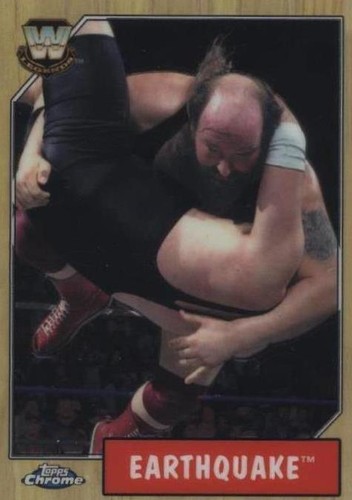 2008 Topps WWE Heritage Chrome - Earthquake #86
