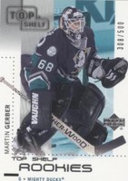 2002-03 Upper Deck Top Shelf - Martin Gerber #121