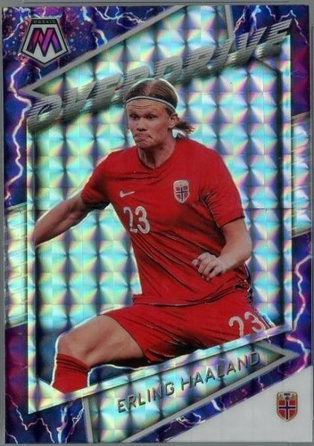 ハーランド　オートグラフ 2023-24 Panini Obsidian Soccer Erling Haaland Obsidian Patch Auto