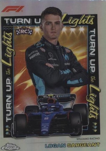 2023 Topps Chrome Formula 1 - Logan Sargeant #TUTL-LS