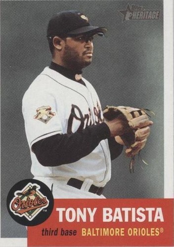 2002 Topps Heritage - Tony Batista #284