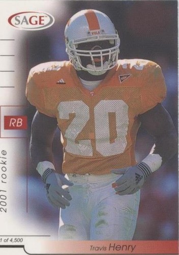 2001 Sage Travis Henry #22
