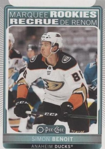 2021-22 Upper Deck Series 2 - Simon Benoit #643