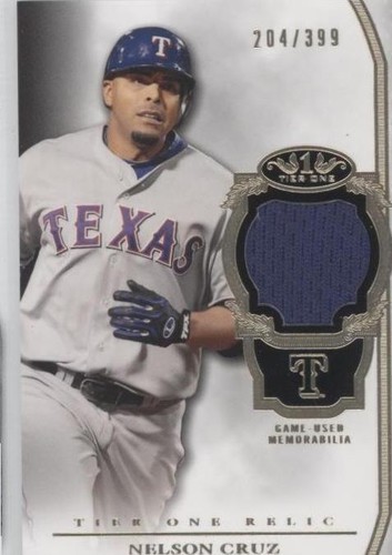 2013 Topps Tier One - Nelson Cruz #TOR-NC
