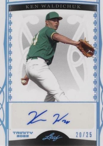 2022 Leaf Trinity - Ken Waldichuk #BA-KW2