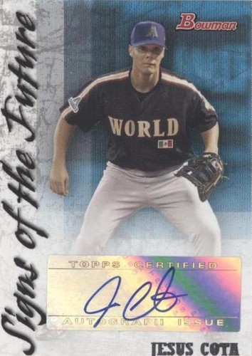 2007 Bowman - Jesus Cota #SOF-JC