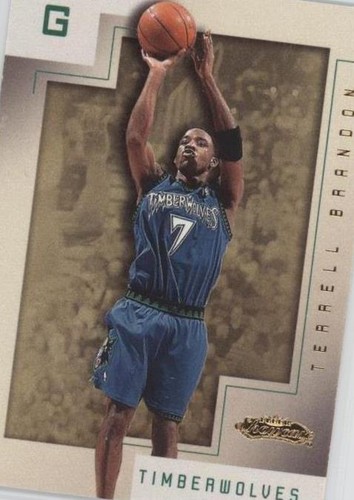 2001-02 Fleer Showcase - Terrell Brandon #64