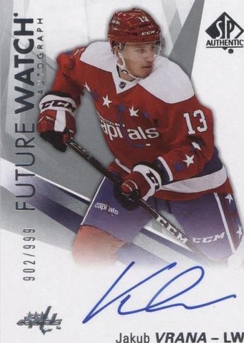 2016-17 SP Authentic - Jakub Vrana #184
