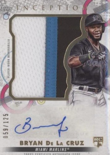 2022 Topps Inception - Bryan De La Cruz #IAJP-BDLC