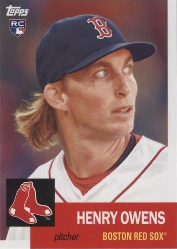2016 Topps Archives - Henry Owens #31