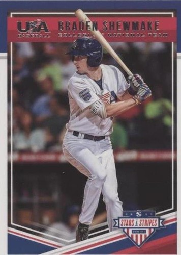 2018 Panini USA Baseball Stars & Stripes - Braden Shewmake #3