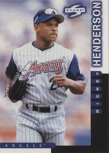 1998 Score - Rickey Henderson #18